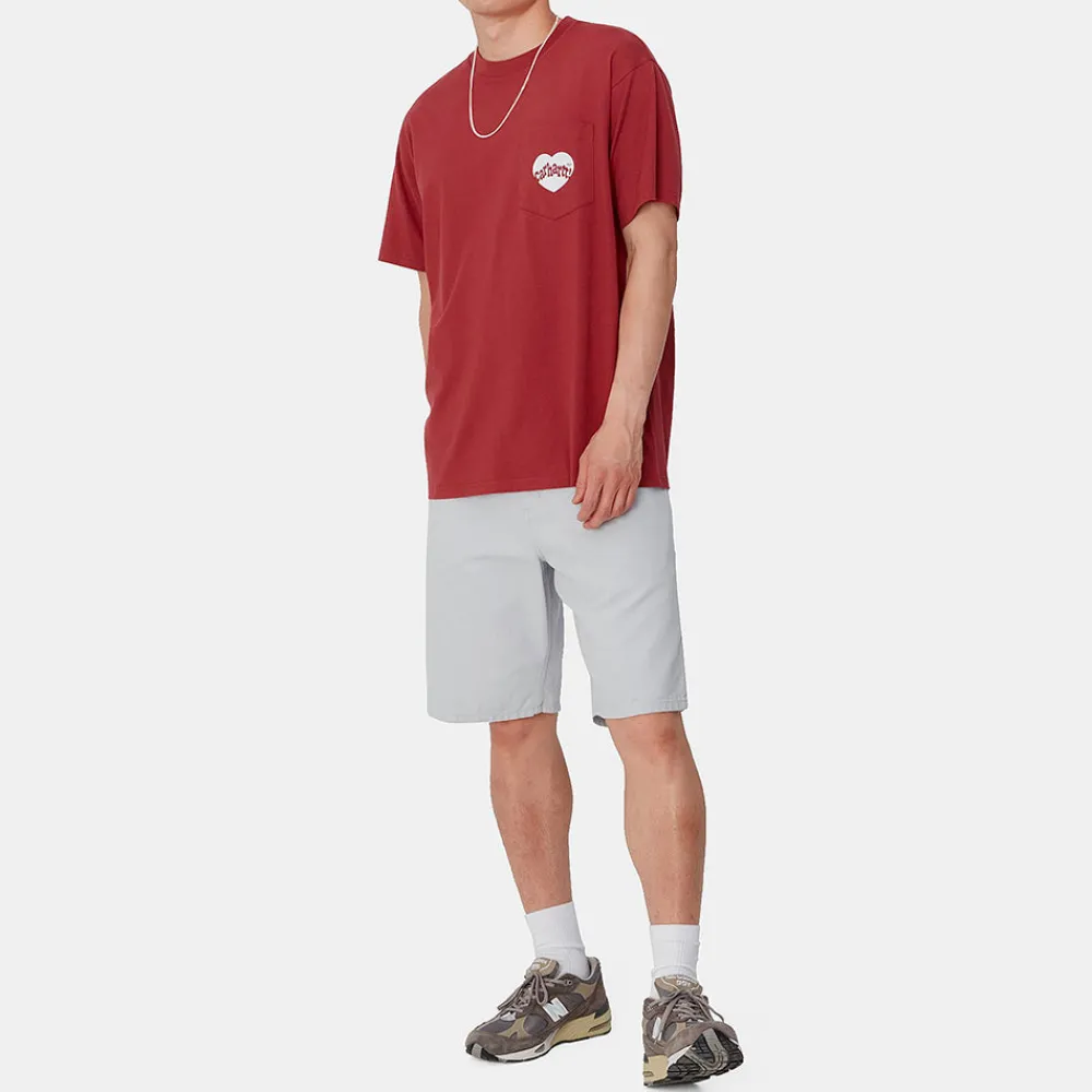 Carhartt WIP - T-Shirt Amour - Rouge