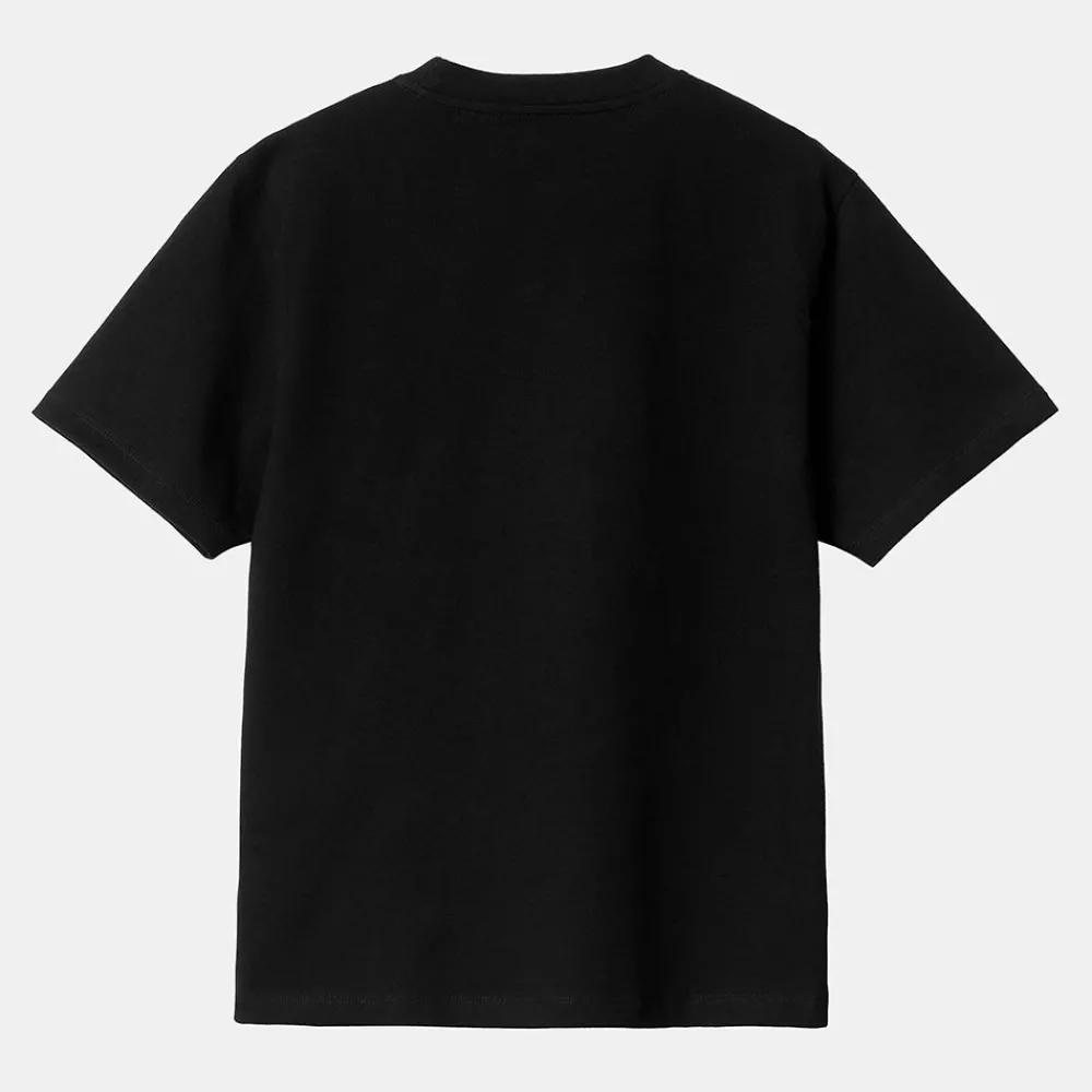 Women Carhartt WIP - T-Shirt Pocket - Noir