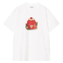 CARHARTT WIP - T-shirt Pudding - Blanc