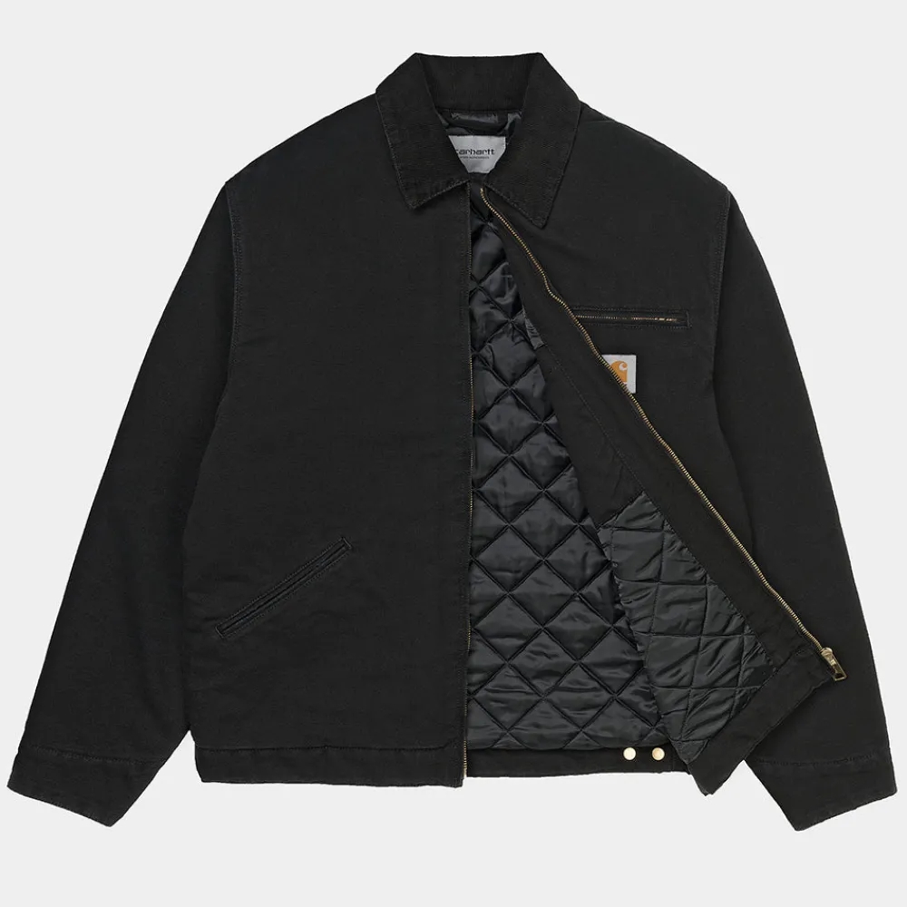 Carhartt WIP - Veste OG Detroit - Noir Aged