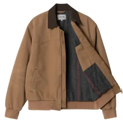 CARHARTT WIP - Veste Santa Fe - Tabac