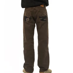 CARNE BOLLENTE - Pantalon Under the Moon - Marron