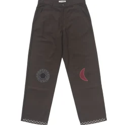 CARNE BOLLENTE - Pantalon Night and Day - Marron