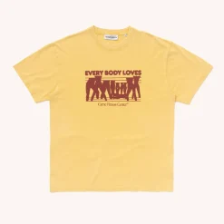 CARNE BOLLENTE - T-Shirt Every Body Loves - Jaune