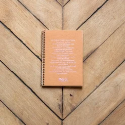 1407 IMPRIMERIE DU MARAIS Carnet A5 Ă spirale - Kraft & Cuivre