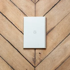 1407 IMPRIMERIE DU MARAIS Carnet A5 à spirale - Kraft & Vert