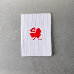 2962 BRANDBOOK Carnet A5 Merci - Trèfle