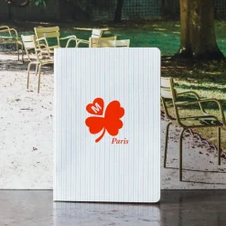 2962 BRANDBOOK Carnet A5 Merci - Trèfle