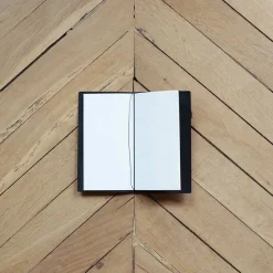 426 DESIGNPHIL Carnet de voyage en cuir - Noir