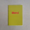 2962 BRANDBOOK Carnet Merci - Kaki et Rouge