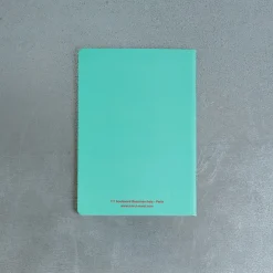 2962 BRANDBOOK Carnet Merci - Turquoise et Rouge