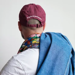 Women HOHO COCO Casquette unisexe brodée Non Merci - Bordeaux