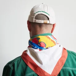 Women M05 Casquette unisexe brodée Non Merci - Écru