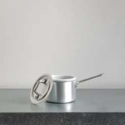 1771 ITALO OTTINETTI Casserole haute et couvercle en aluminium