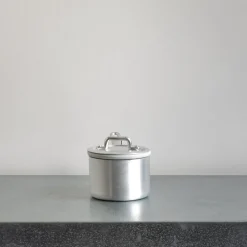 1771 ITALO OTTINETTI Casserole haute et couvercle en aluminium