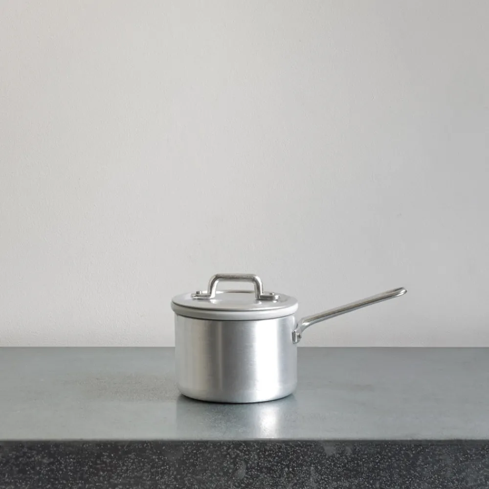 1771 ITALO OTTINETTI Casserole haute et couvercle en aluminium