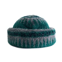 Women câbleami - Bonnet Jacquard - Vert