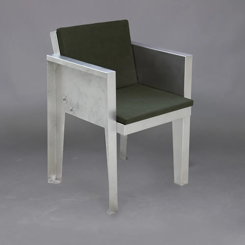 522 PIET HEIN EEK Chaise Dining - Aluminium - Piet Hein Eek