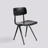 208 HAY Chaise Result en bois de chêne - Noir - HAY