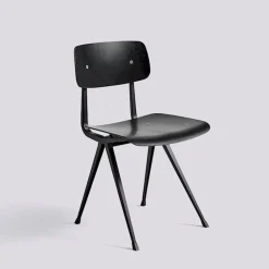 208 HAY Chaise Result en bois de chêne - Noir - HAY