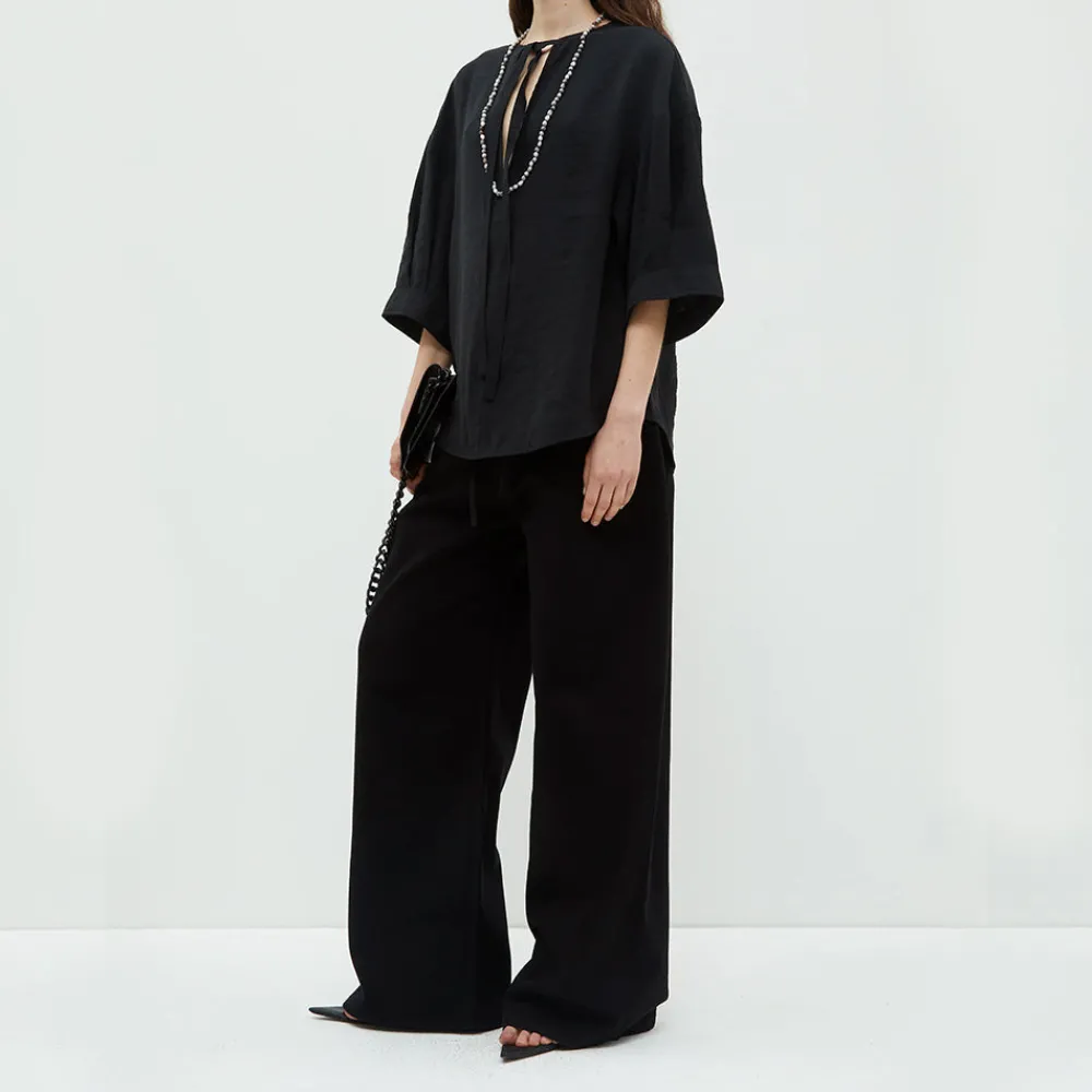 Women Christian Wijnants - Blouse Thamani - Noir