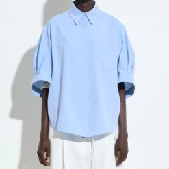Women Christian Wijnants - Chemise Timila - Bleu Ciel