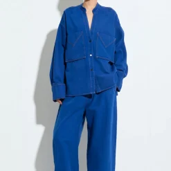 Women Christian Wijnants - Chemise Tango - Bleu