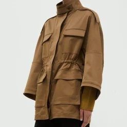 Women Christian Wijnants - Manteau Chiku - Sepia