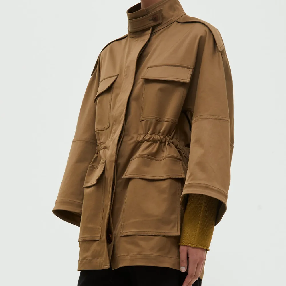 Women Christian Wijnants - Manteau Chiku - Sepia