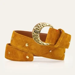Women Claris Virot - Ceinture Demi-lune - Ambre