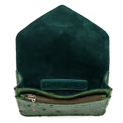 Women Claris Virot - Porte Carte Python Alex - Vert