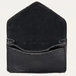 Women Claris Virot - Porte Carte Python Alex - Noir
