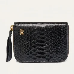 Women Claris Virot - Portefeuille Mini Bob Pyhton- Noir