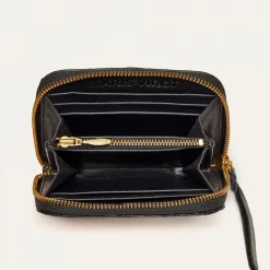 Women Claris Virot - Portefeuille Mini Bob Pyhton- Noir