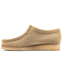 Women Clarks - Wallabee W - Maple suede