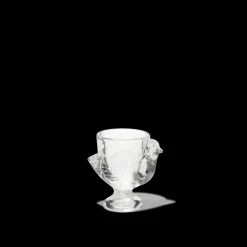 2926 ARC DIGITAL Coquetier poule en verre pressé