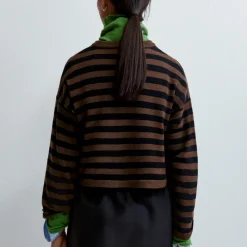 Women Cordera - Cardigan Rayé - Marron