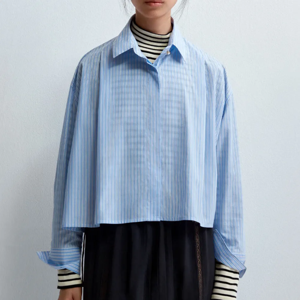 Women Cordera - Chemise Classique - Bleu