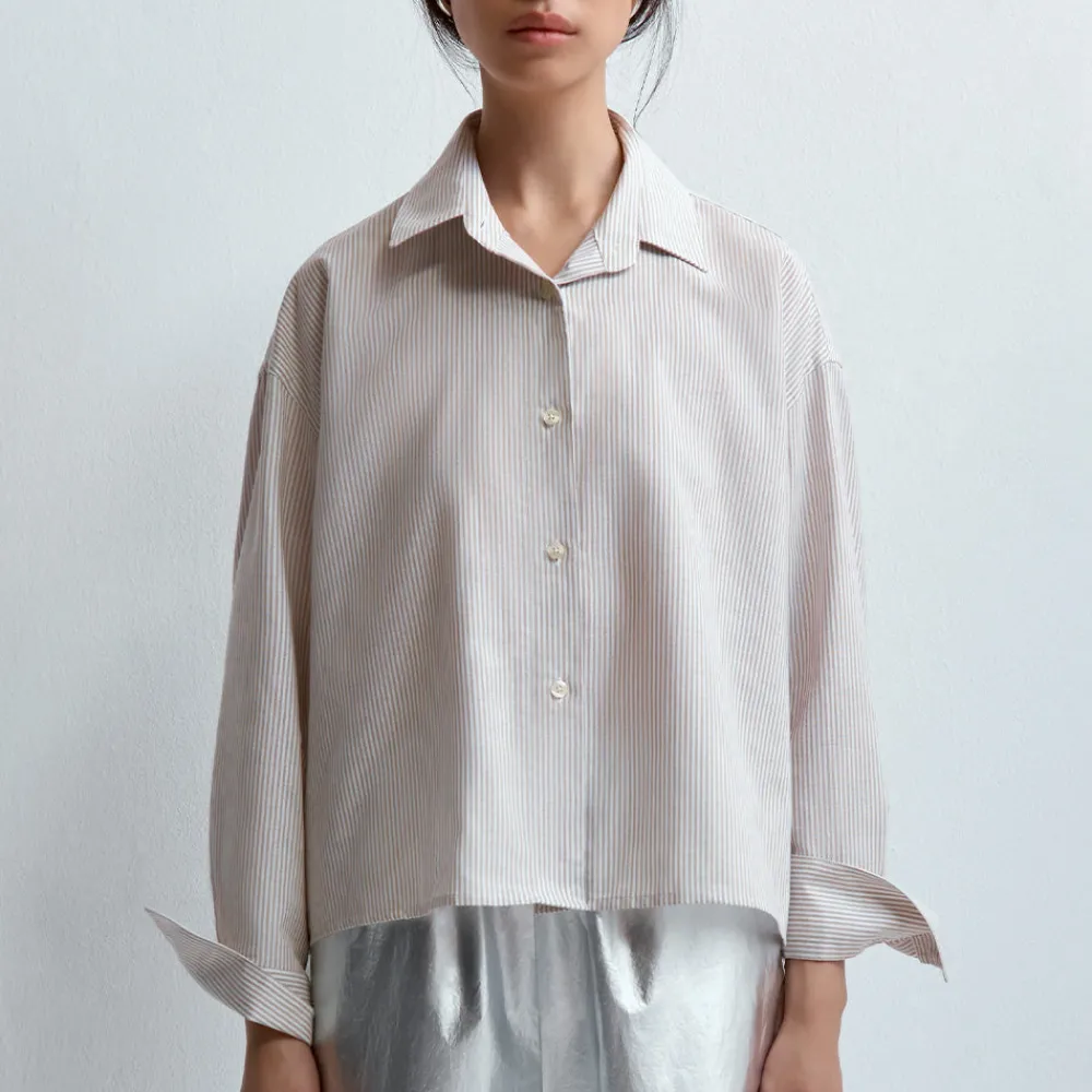 Women Cordera - Chemise Oxford - Marron