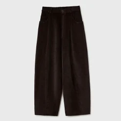Women Cordera - Pantalon Velours Baggy - Marron