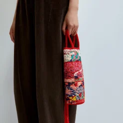 Women Cordera - Pantalon Velours Baggy - Marron