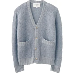CORRIDOR - Cardigan Mohair - Bleu