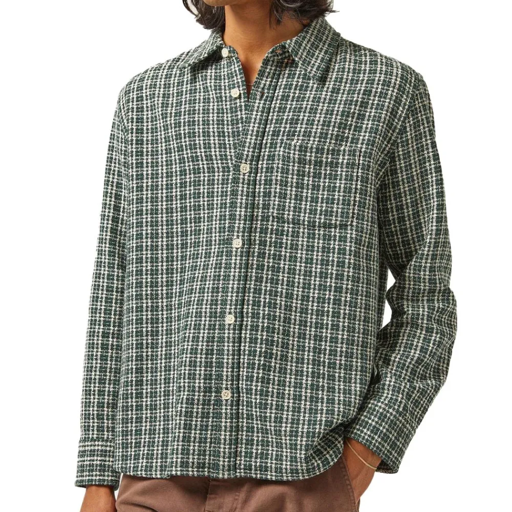 CORRIDOR - Chemise Snow Check - Vert