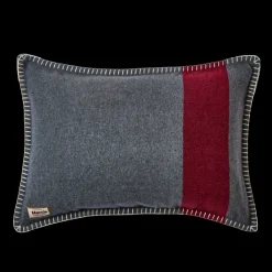 2138 TESSILECHITI Coussin Merci - Gris