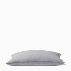 200 LINTEX Coussin épais en lin - Chambray Bleu