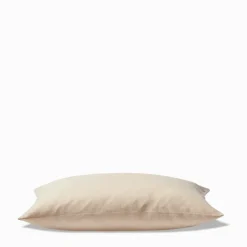 200 LINTEX Coussin épais en lin - Chambray Jaune