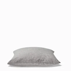 200 LINTEX Coussin épais en lin - Chambray Noir