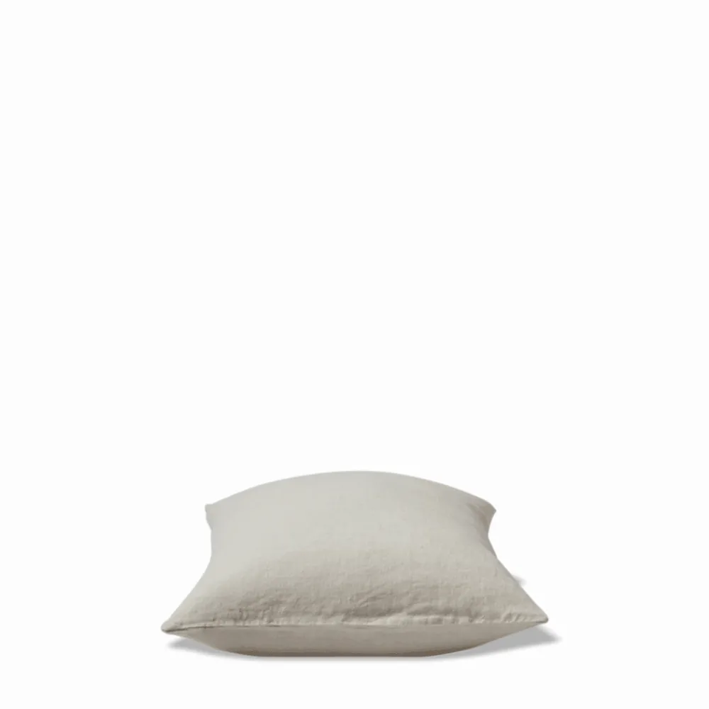 200 LINTEX Coussin épais en lin - Chambray Pierre