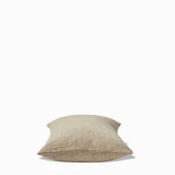 200 LINTEX Coussin épais en lin - Chambray Olive