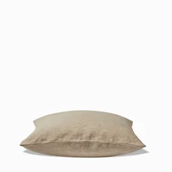200 LINTEX Coussin épais en lin - Chambray Olive